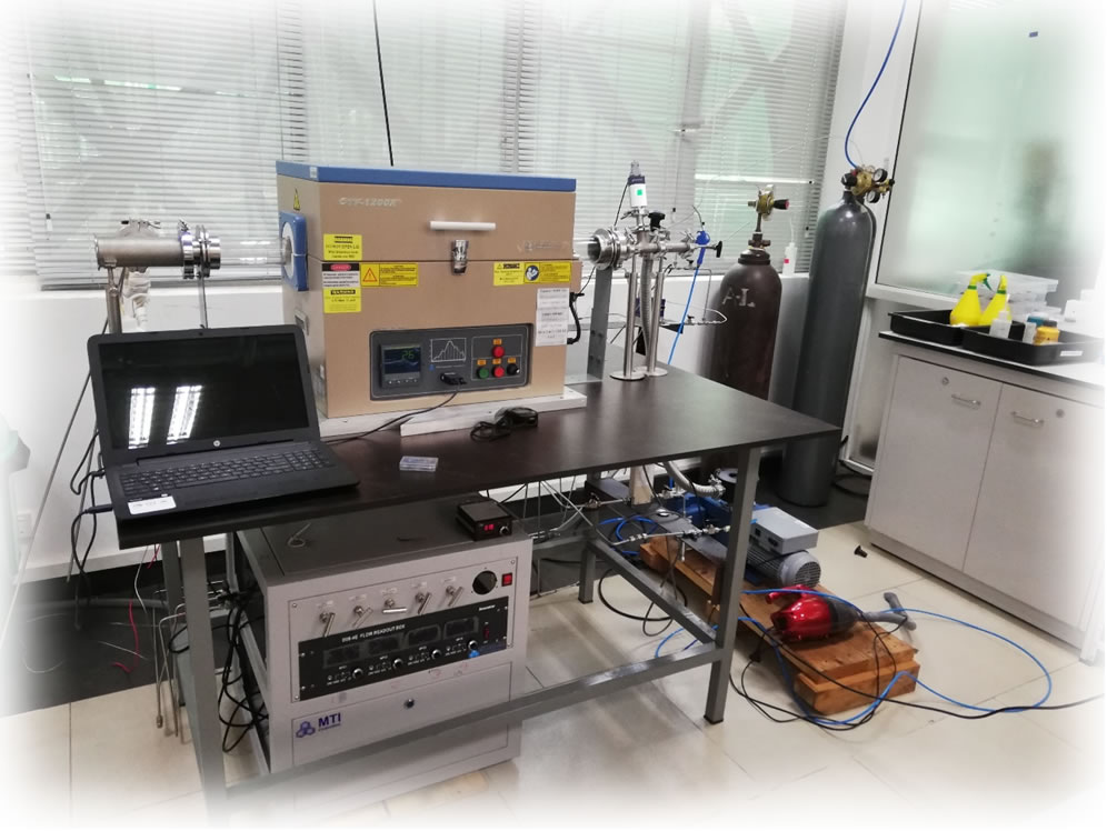 Customized CVD system built by Hela Innovations